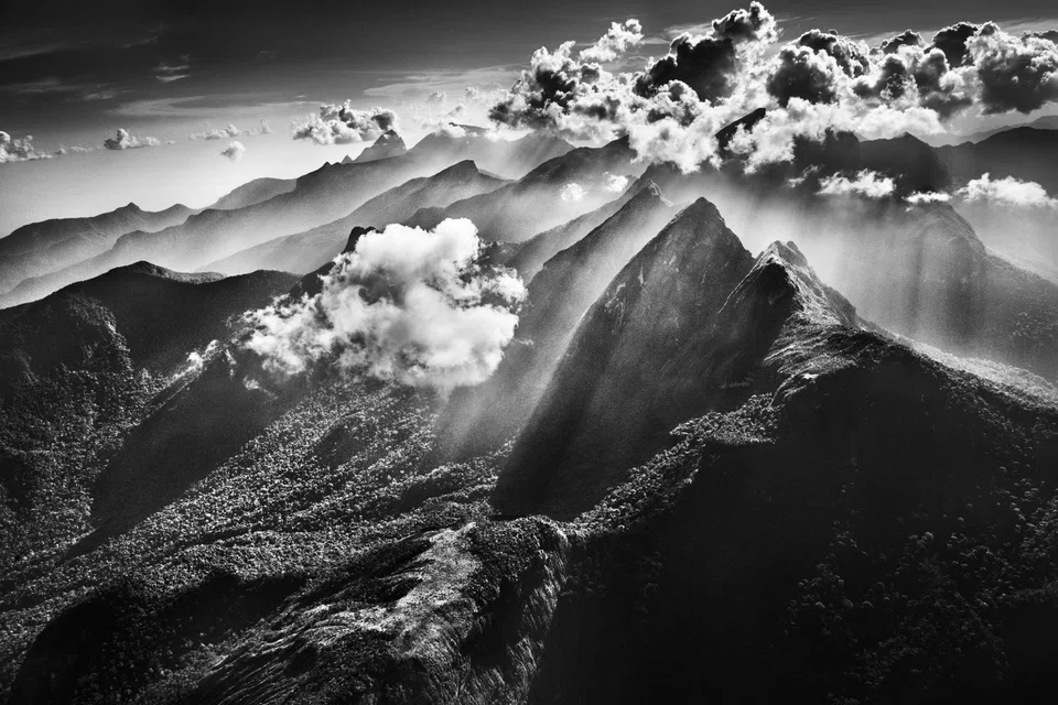 The Marauia mountain range, one of most the striking landscapes of the Amazon, captured through the lens of Sebastiao Salgado.