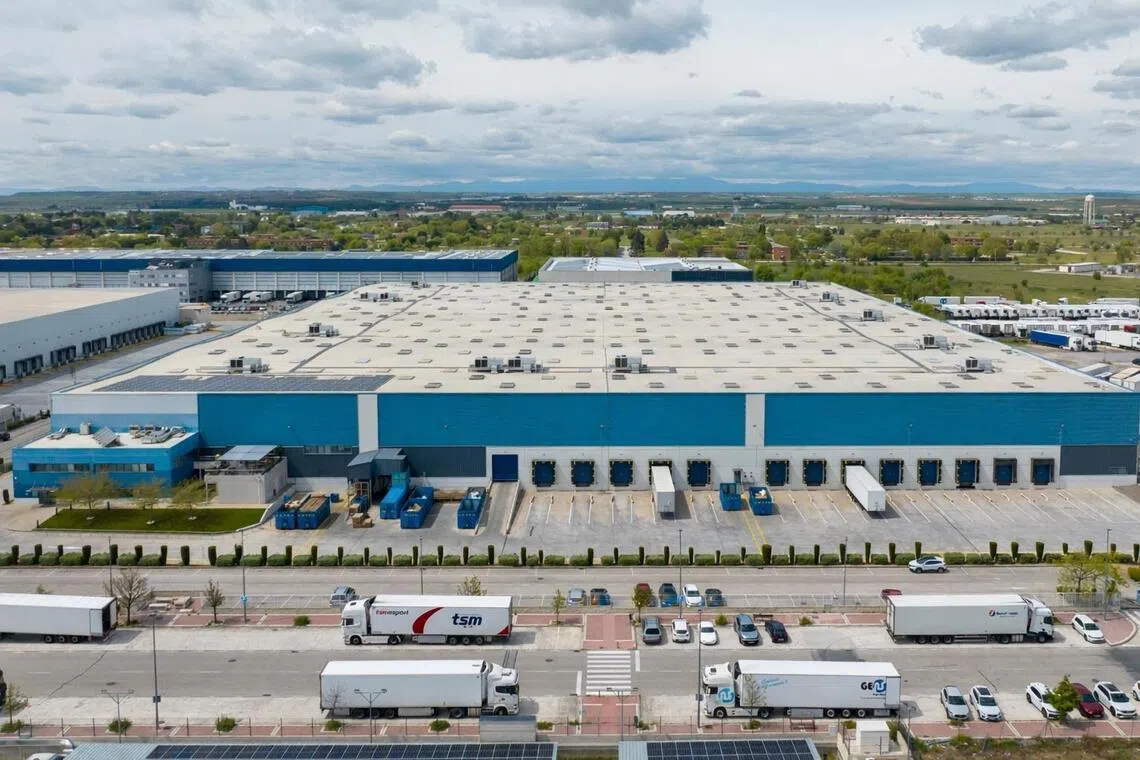 The portfolio comprises two logistics assets in Madrid (above) and four in Barcelona.
