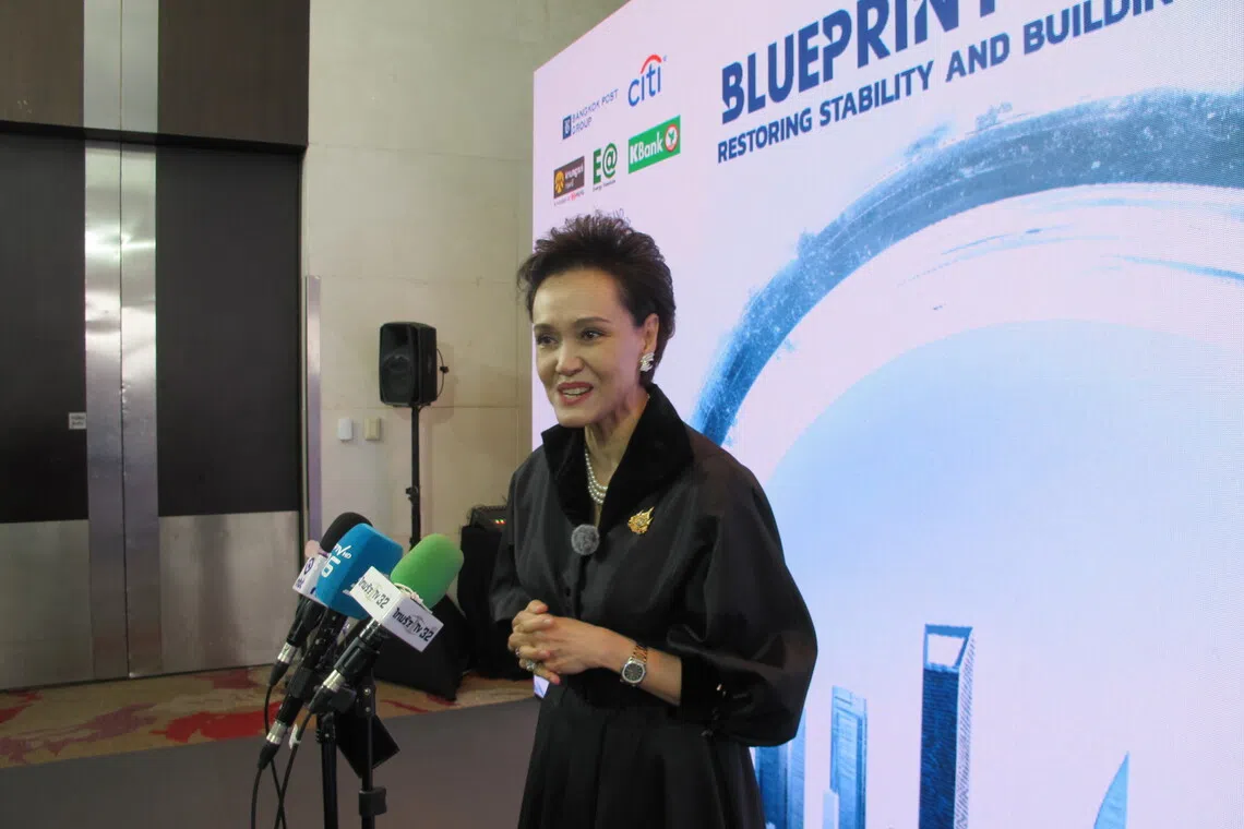 Thailand's Commerce Minister Suphajee Suthumpun PHOTO BY PETER JANSSEN