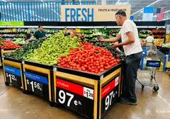 A US Labor Department report on Apr 13 showed consumer prices rose 2.3% in April, the smallest year-over-year gain in more than four years.