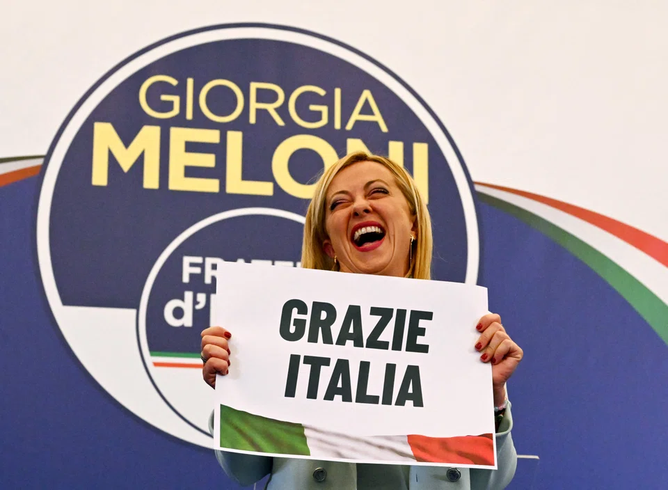 Giorgia Meloni has toned down her nationalist rhetoric. In her first comments after her victory she declared, “The situation which Italy and the EU face requires the contribution of all the forces of our country.”