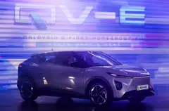The car will use a lithium iron phosphate battery offering up to 445 kilometres of range.