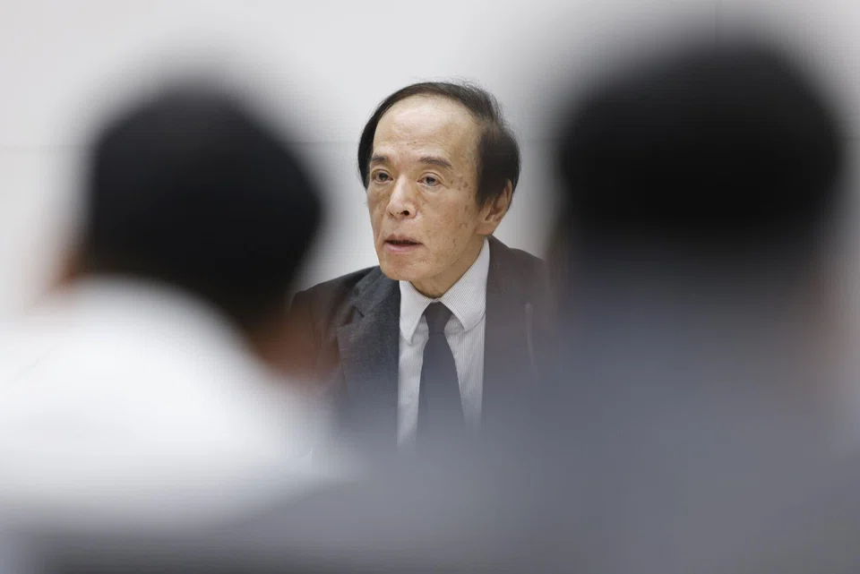 Kazuo Ueda reiterated that the BOJ will raise interest rates if trend inflation accelerates towards its 2 per cent target as projected.