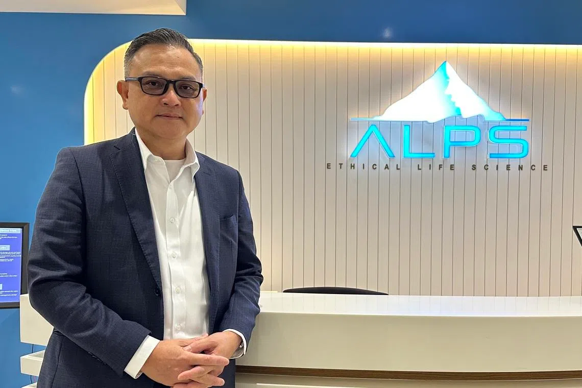 Alps Group's Dr Tham Seng Kong says: "The challenge is no longer about developing technology, but ensuring that it can be used by the mass market. The problem is, most people cannot afford it."
