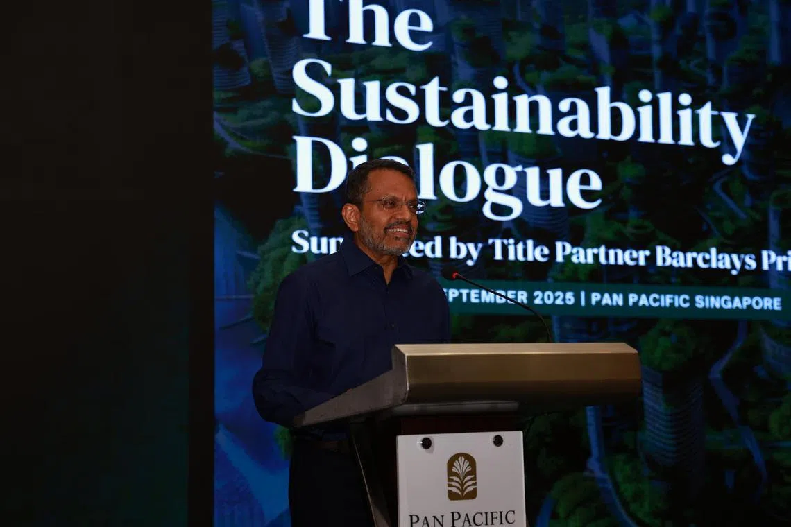 Ravi Menon, Singapore's ambassador for climate action, says: “Insurance companies, because of their expertise in identifying and assessing risk, and being able to cover and insure for risks, can also play an important role (in blended finance)."