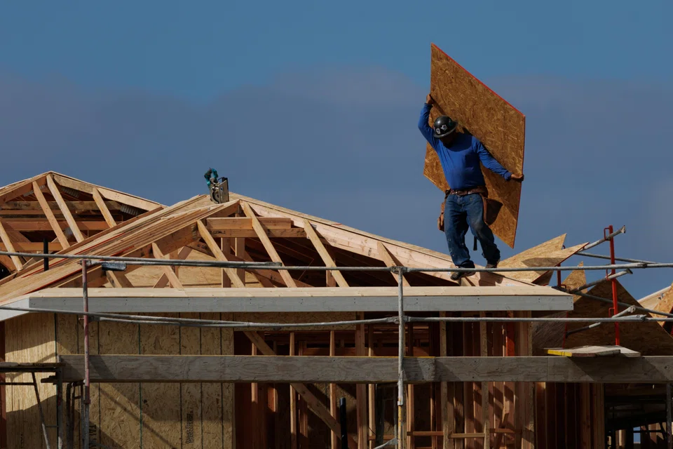 A gauge of overall conditions from the National Association of Home Builders (NAHB) and Wells Fargo rose one point to 40 in April, hovering near some of the lowest levels since late 2023.