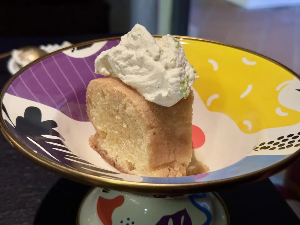 The alcohol-soaked rum baba.