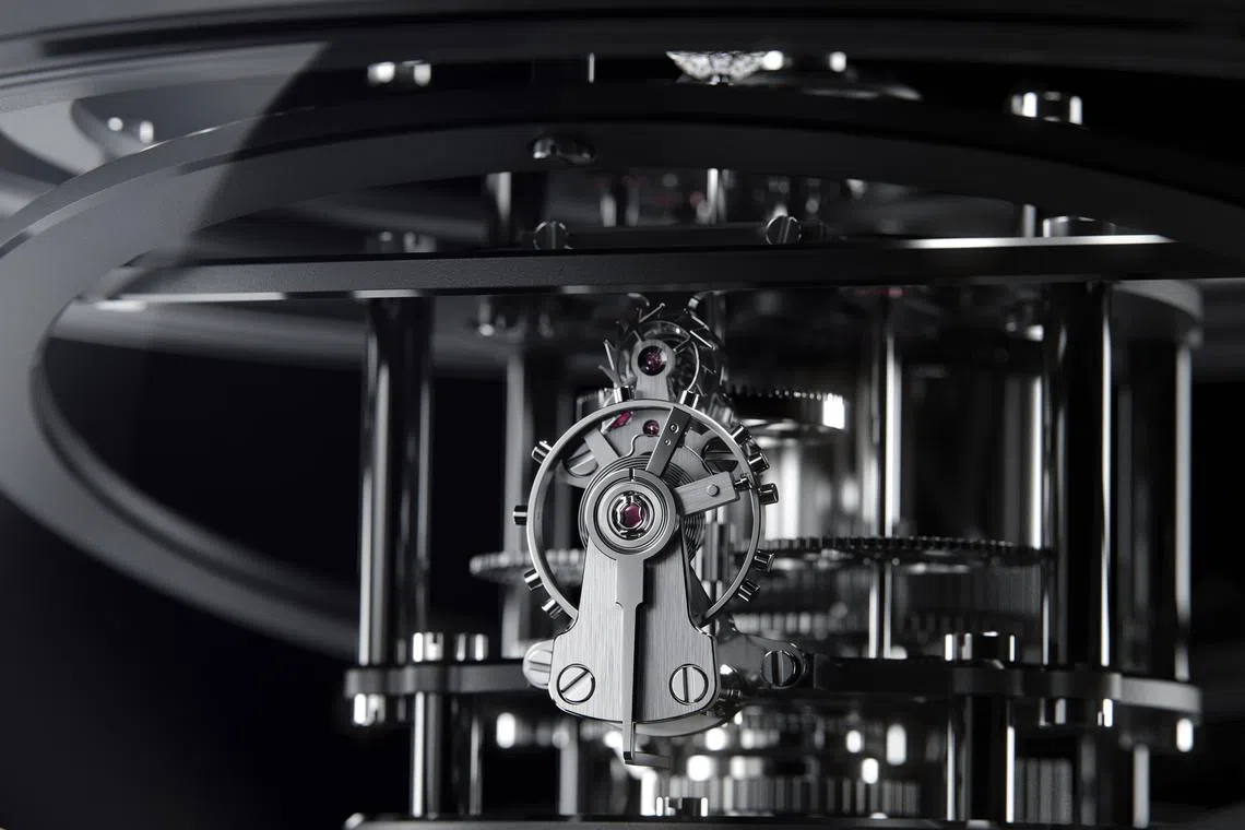 The Diamonds Astroclock is a one-off creation, with a S$2.7 million price tag.