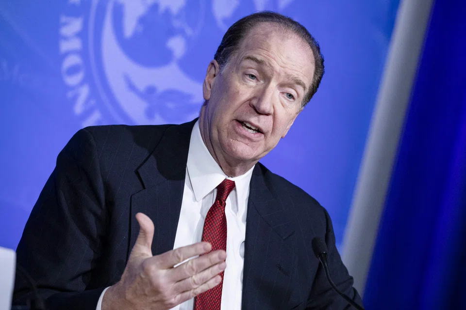 World Bank president David Malpass said “it’s clear” that the burning of oil, natural gas and coal is generating greenhouse-gas emissions and that people need to “find cleaner ways to make energy.”