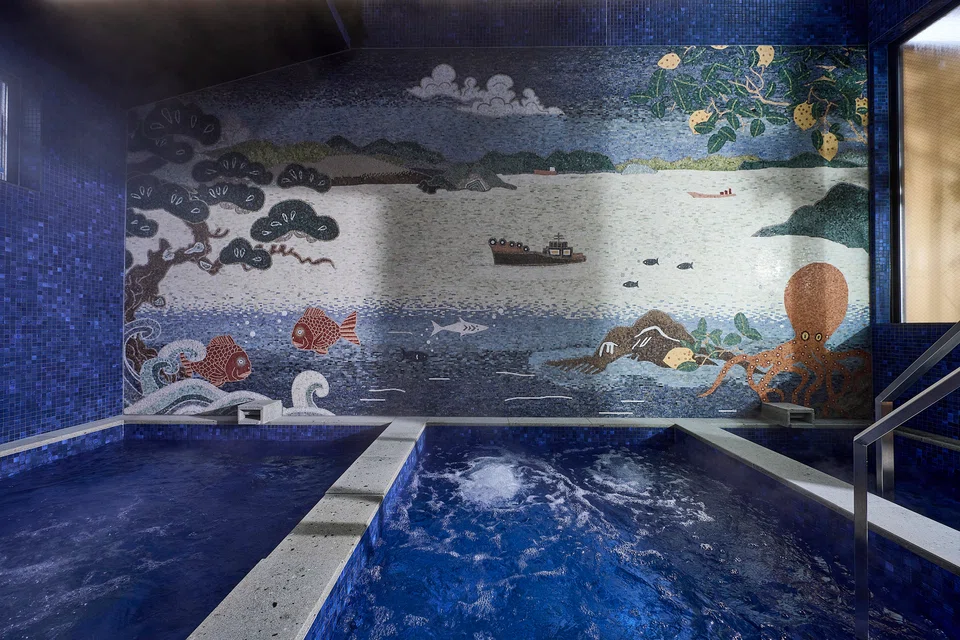 Azumi Setoda's Yubune bathhouse was deliberately located across the street so the community can share it.
