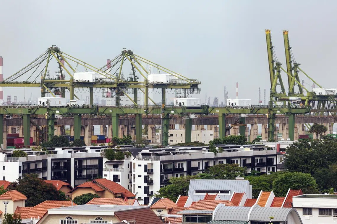 Singapore was cited for excess global capacity in semiconductors despite having a trade deficit with the US.