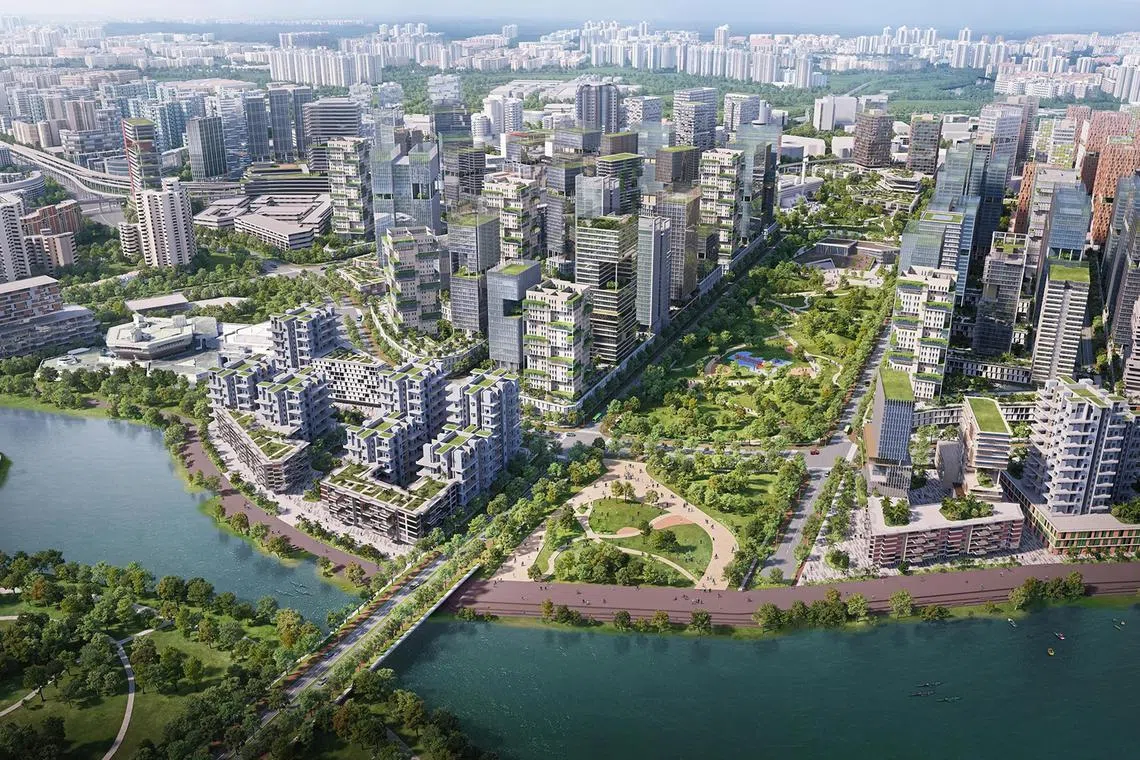 The first site at Jurong Lake District to come up for tender, designated for a master developer, will yield over 1,700 residential units, 146,000 square metres of office space, and diverse complementary uses such as retail, hotel, or community spaces. 