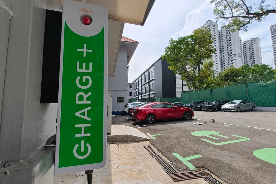 Charge+ has Singapore’s largest EV-charging network, with around 4,200 such charging points. 