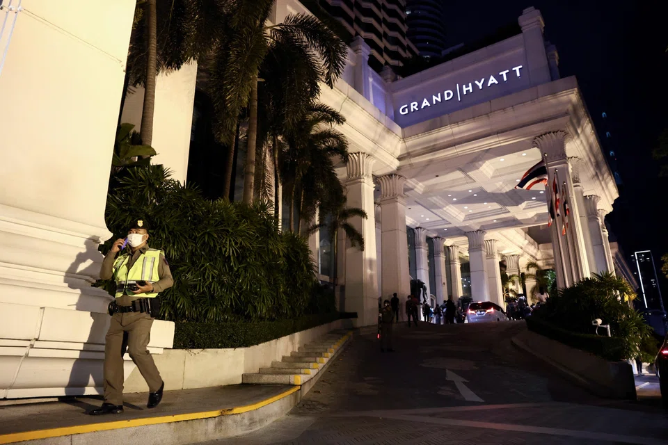 Traces of the rapid-acting, deadly chemical were found during autopsies of the bodies and on drinking glasses and a teapot in the room at the luxury Grand Hyatt Erawan hotel.