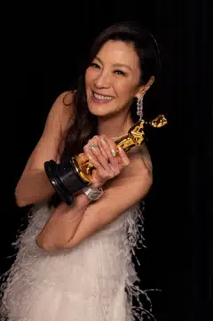 Michelle Yeo won her first Oscar.