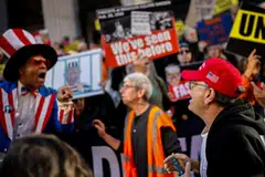 Polls show a big shrinkage of working-class support for Trump, particularly among non-white voters. 