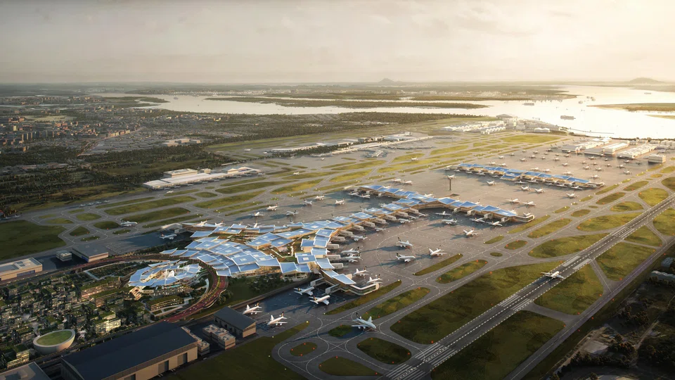 Changi Airport's Terminal 5 is expected to bring total passenger capacity to around 140 million a year, up from 90 million now.