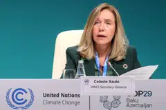WMO chief Celeste Saulo pointed to how “this year’s record-breaking rainfall and flooding events and terrible loss of life... (had caused) heartbreak to communities on every continent.