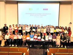 To upskill remisiers, the Society of Remisiers (Singapore) and the Securities Association of Singapore launched the Remisier Development Programme last September. A graduation ceremony for participants took place earlier this year (above).