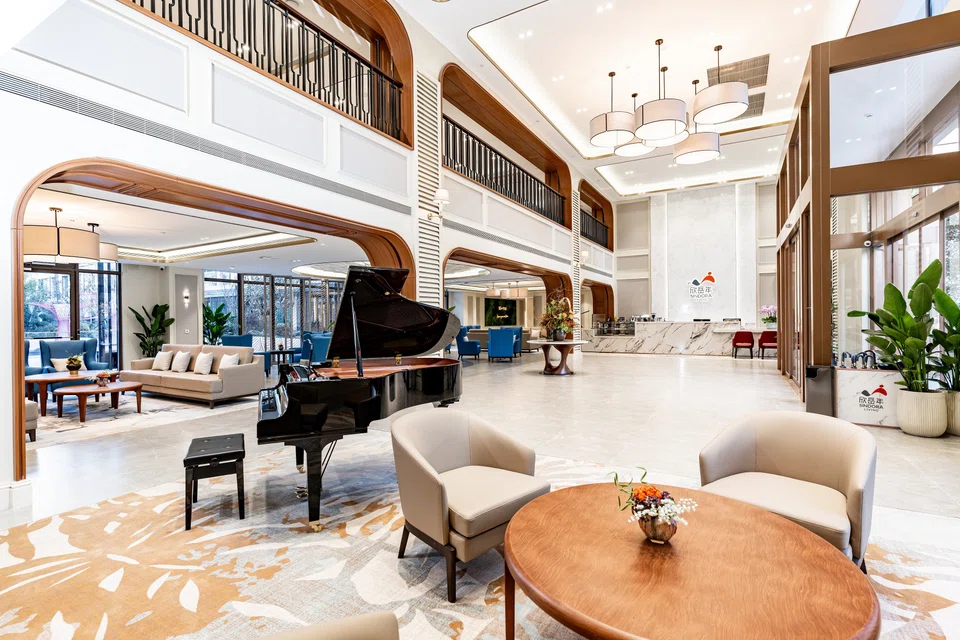 Keppel's new senior-living facility (pictured above) will provide daycare and homecare services for nearby residents. 