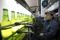 Tsingtao says it has contacted the police over the incident and an investigation is ongoing.