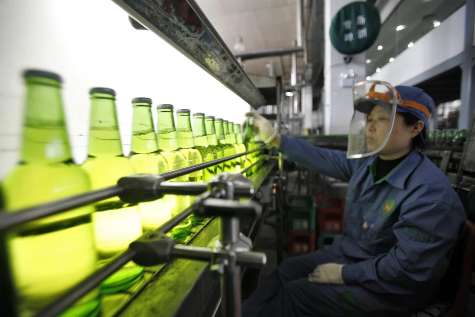 Tsingtao says it has contacted the police over the incident and an investigation is ongoing.