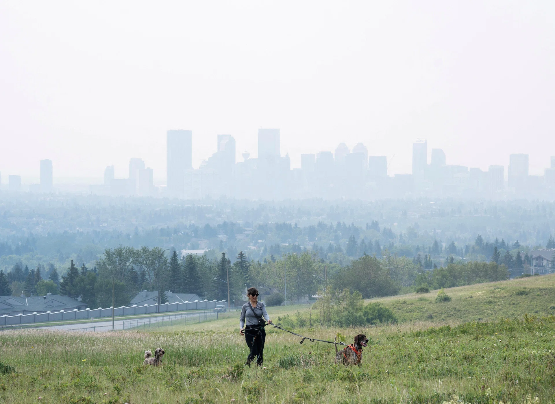 Trump threatens Canada with tariffs for wildfire smoke over US