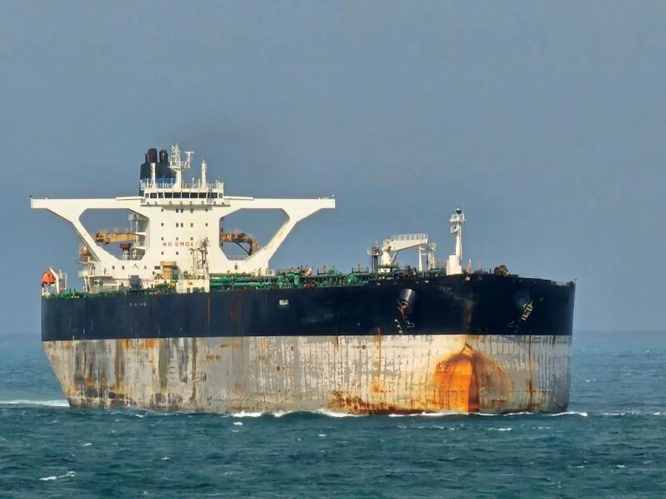 The operation took place after the tanker, originally known as the Bella-1 (top) slipped through a US maritime blockade of sanctioned tankers in the Caribbean and rebuffed US Coast Guard efforts to board it.