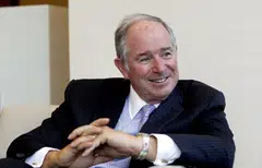 Most of Steve Schwarzman’s annual windfall came in dividends, not fund profits. 