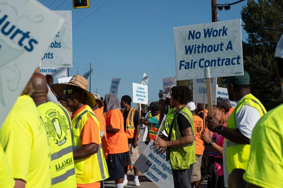 The strike by members of the International Longshoremen’s Association shut down more than 30 ports on the US East and Gulf coasts.