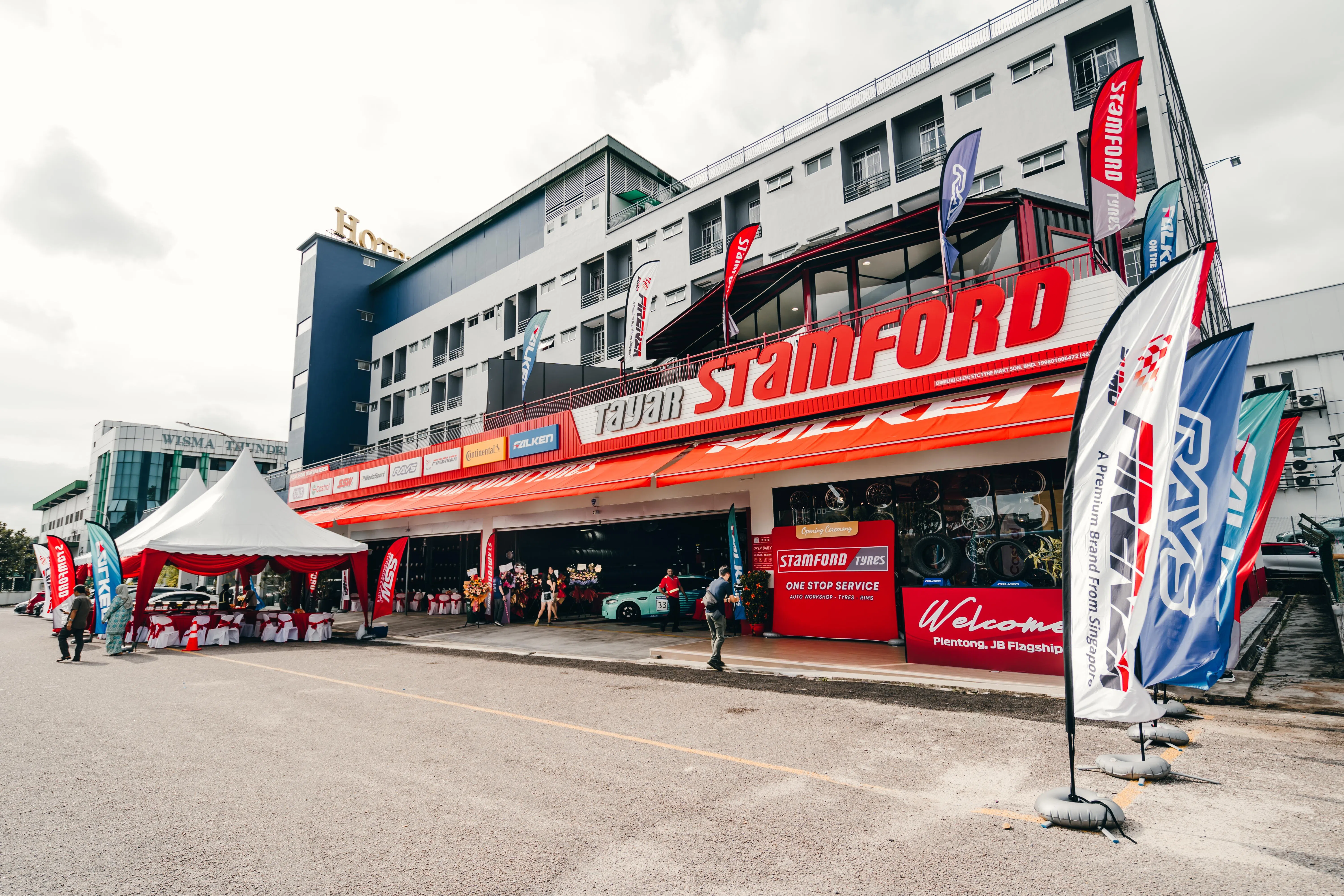 Stamford Tyres opens first outlet in Johor Bahru - The Business Times