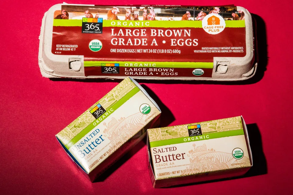 About 300 items – most of them under the 365 by Whole Foods Market label – will be available on Tuesday (Sep 23) for Singapore shoppers.