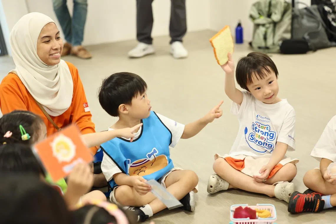 The Start Strong, Stay Strong programme aims to teach preschool children about nutrition and food circularity.