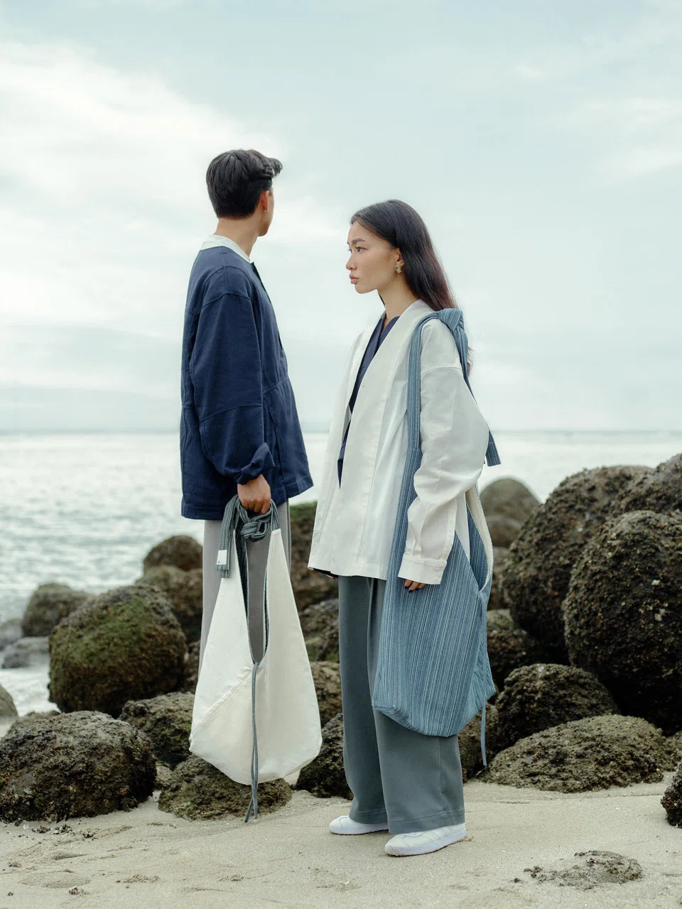 Local brand Graye creates clothes that can be easily worn by men and women.