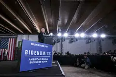 Under President Joe Biden, US GDP in absolute terms is at the highest level ever.