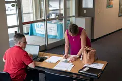 Jobless claims are hovering at historically low levels, despite high profile layoffs at the start of the year.