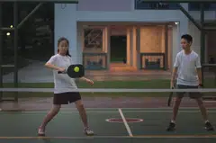 Pickleball is experiencing a significant surge of popularity in Singapore, particularly among younger people.