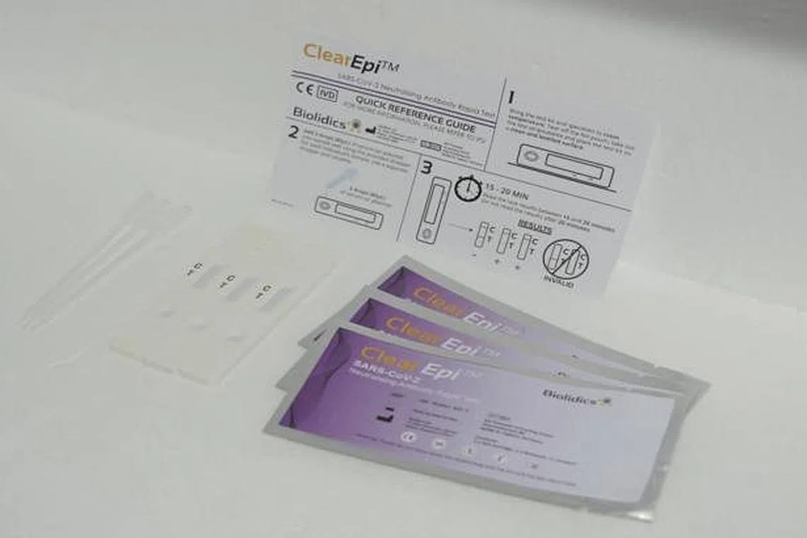 Biolidics develops test detecting a person's protective immunity against Covid-19