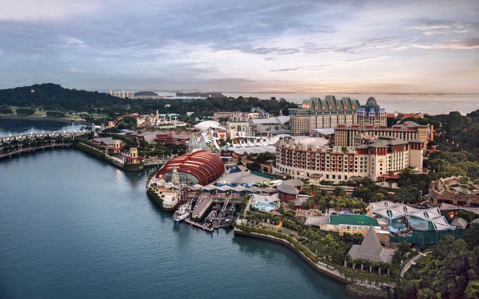 Big bets are being placed on the expansion of Marina Bay Sands and Resorts World Sentosa (pictured) by their owners amid economic uncertainties.
