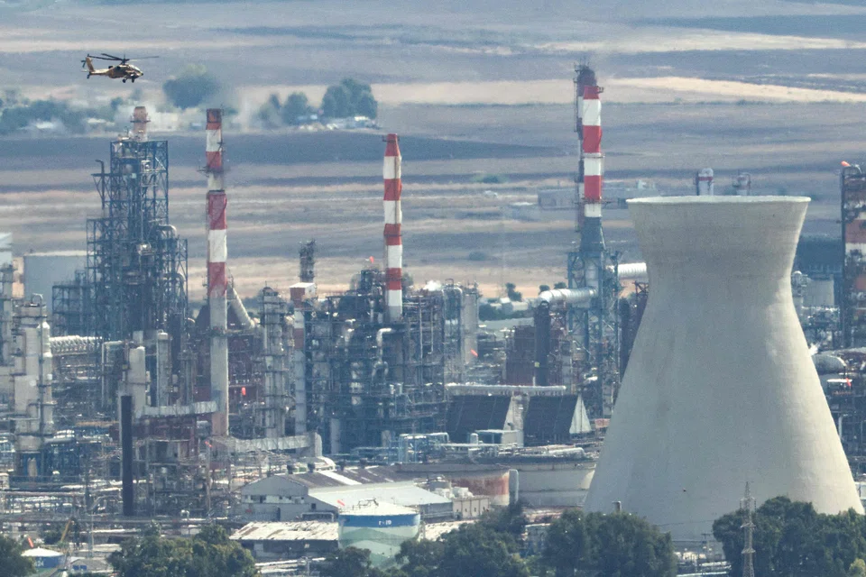 An oil refinery in northern Israel. The latest rise in oil prices comes against the backdrop of some central banks seemingly declaring victory against inflation, and aggressive monetary policy easing priced into bond markets.