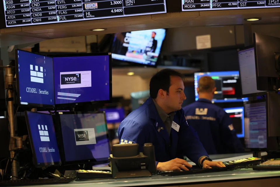 The Dow Jones Industrial Average fell 219.27 points or 0.68 per cent at the open to 32,053.52.
