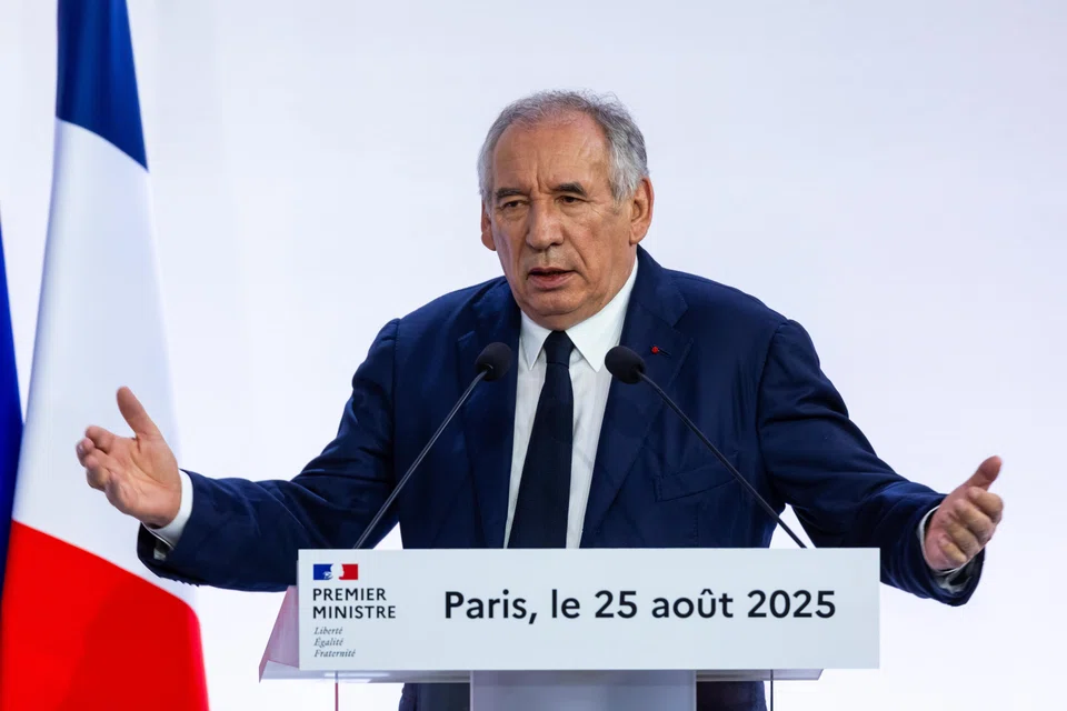 French Prime Minister Francois Bayrou does not have a majority in parliament’s lower house, the National Assembly, and the upcoming vote underscores the fragility of his position.