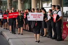 99.7 per cent of employees represented by the union voted for a strike.