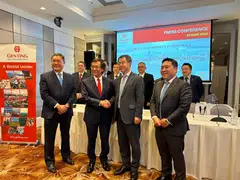 From left: Genting Bhd CEO Tan Kong Han, Genting Bhd executive chairman Lim Kok Thay, Wison New Energies chairman Liu Hongjun, and Genting Bhd deputy CEO Lim Keong Hui.