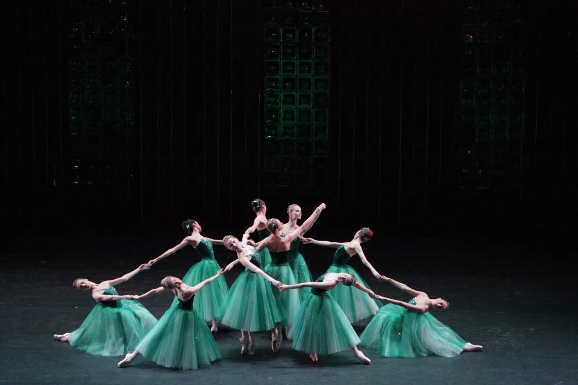 Emeralds segment of the Jewels ballet.
