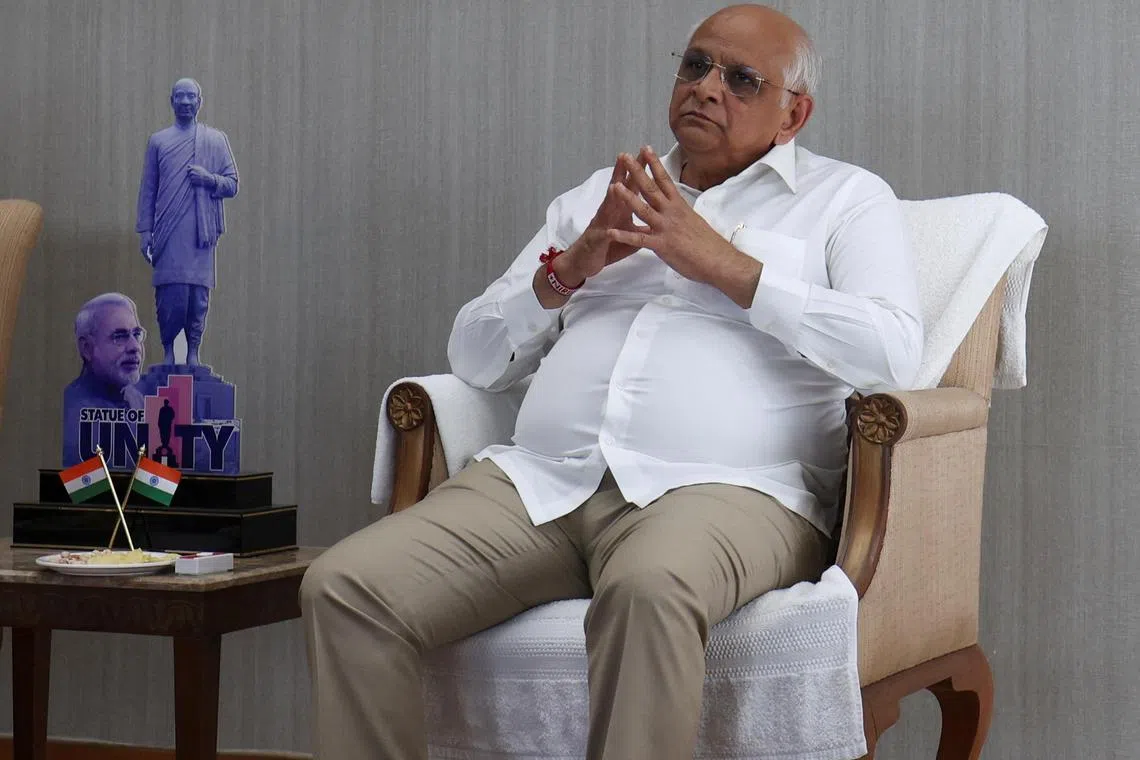 Gujarat Chief Minister Bhupendra Patel says the state recently held investment talks with some chipmakers, and officials have visited Japan to meet some executives from the chips industry there.