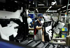 Factory output and new orders in Japan both grew for a third consecutive month but at slower rates than in February. 