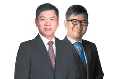 Bryan Yeo (left) will assume the role of CIO, while Boon Chin Hau will take on the role of CIO for infrastructure. Both appointments take effect on Apr 1.