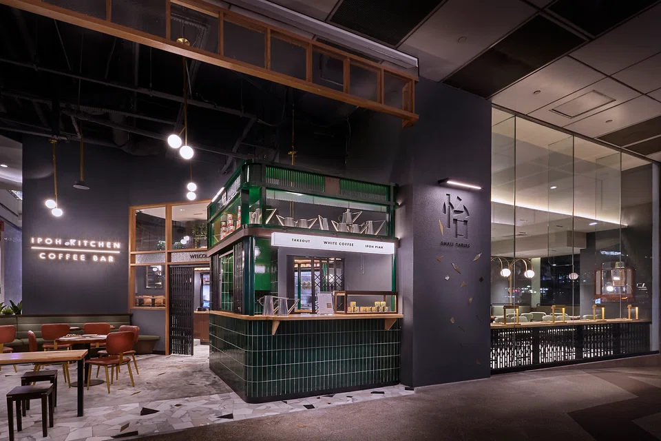 Small Tables' entrance  spills out to face Orchard Road.