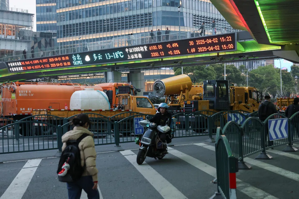 Chinese stocks have taken a hit amid the escalating trade war between the world’s two largest economies.